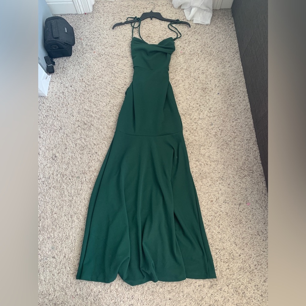 Emerald Green Gown